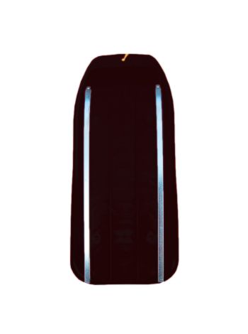 SLED BLACK WITH METAL SLEIGH RUNNERS ECO