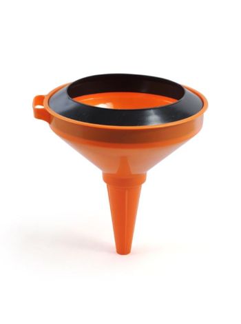 FUNNEL 20CM WITH COVER ORANGE