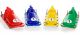 BOBSLED 10CM ASSORTED COLOURS
