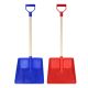 SNOW SHOVEL BLUE WOODEN STICK 65X23CM