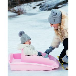 BABY SLED ROSA 78X52X30CM