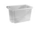 STORAGE BOX NORDIC 55L TRANSPARENT
