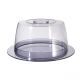CHEESE DISH ROUND TR-GRAY