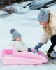 BABY SLED ROSA 78X52X30CM