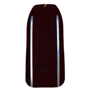 SLED BLACK WITH METAL SLEIGH RUNNERS ECO