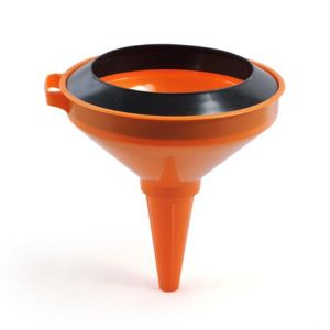 FUNNEL 20CM WITH COVER ORANGE