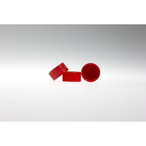 SCREW CAP 22 MM RED
