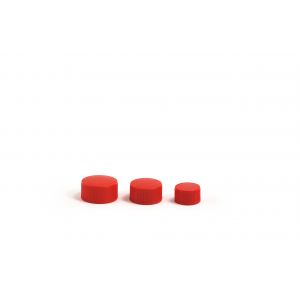 SCREW CAP 28 MM RED