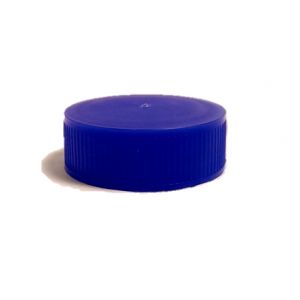 CAP 40MM BLUE